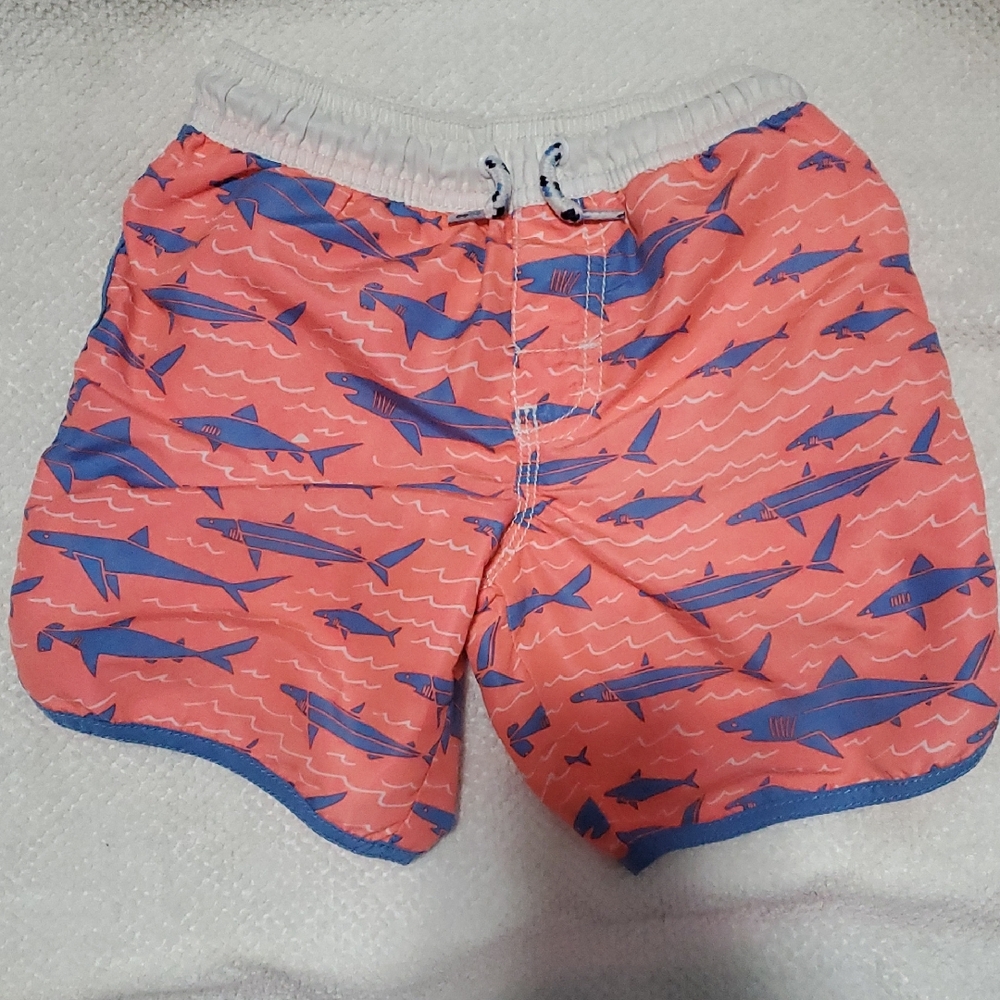 OshKosh B'gosh White Mesh-Lined Elastic Waist Shorts - 4T